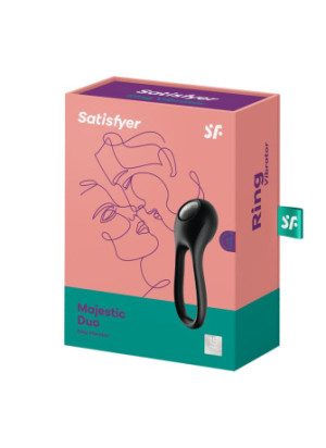 Cockring vibrant USB Majestic Duo Satisfyer - CC597750